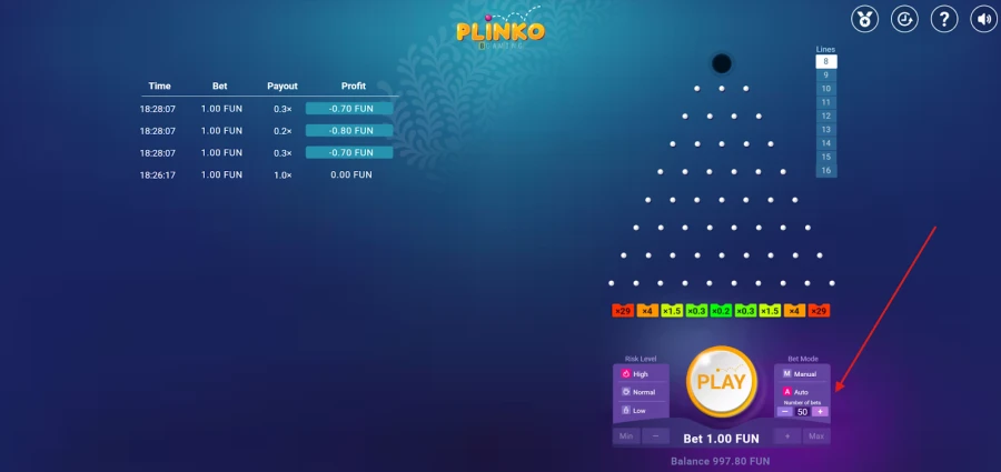 Plinko Auto‑hra